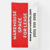 Warehouse Space Lease Banner (Vertikal)
