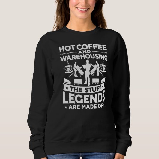 WarehouseHot Coffee Warehouse Warehouse Sweatshirt (Vorderseite)