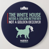 Waren 2020 - Bailey - golden retriever Button (Vorderseite)