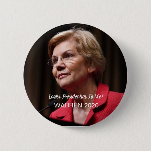 Waren 2020 - Schaut zu mir präsidential Button (Vorderseite)