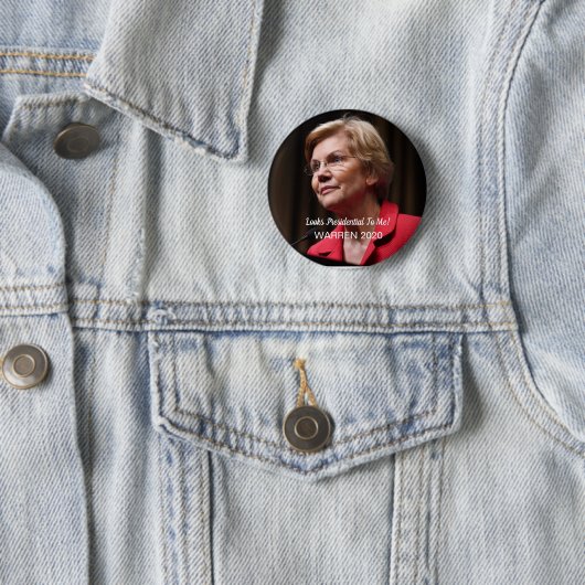 Waren 2020 - Schaut zu mir präsidential Button (Beispiel)