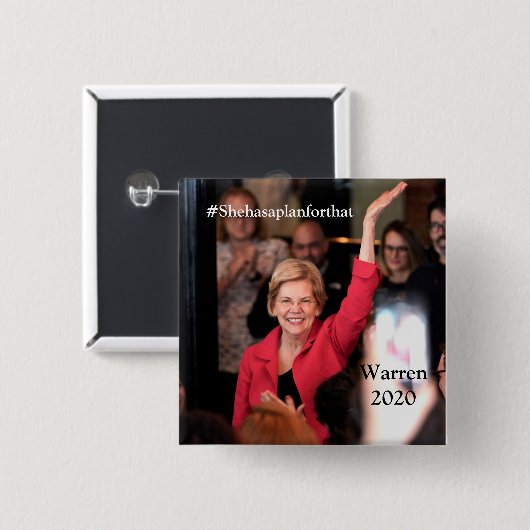 Waren 2020 - #Shehasaplanforthat Button (Vorne & Hinten)