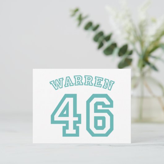 WAREN 46 POSTKARTE (Stehend Vorderseite)