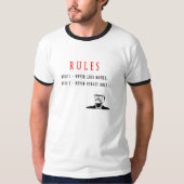 Waren-Buffet-Regel-Shirt T-Shirt (Vorderseite)