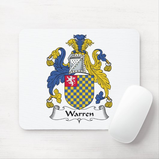 Waren-Familienwappen Mousepad (Mit Mouse)