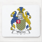 Waren-Familienwappen Mousepad (Vorne)