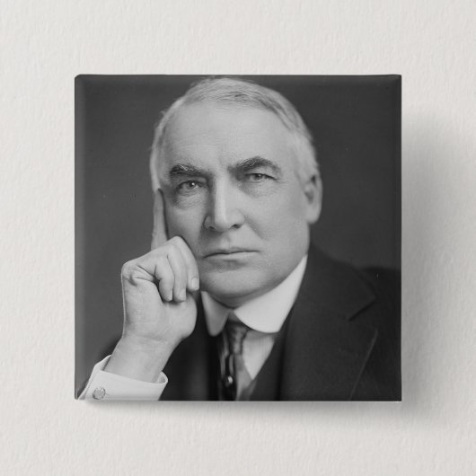 Waren G. Harding Button (Vorderseite)