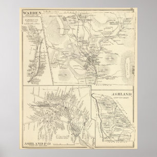 Waren, Grafton Co Poster
