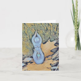 Waren im Herbstwald Alle Gelegenheiten Karte