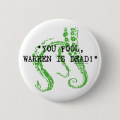 Waren ist tote H.P. Lovecraft Button (Vorderseite)
