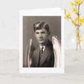 Waren-Klassen-Foto Karte (Gelbe Blume)