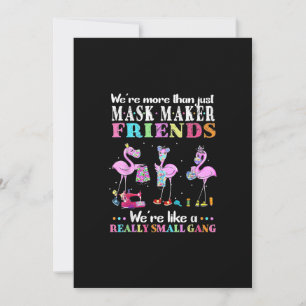 Waren mehr als nur Freunde Maskenbauer Flamingo Einladung