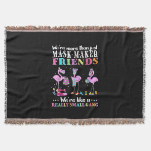 Waren mehr als nur Maske Maker Freunde Flamingo Decke