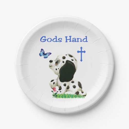 Waren Pappteller (Vorderseite)