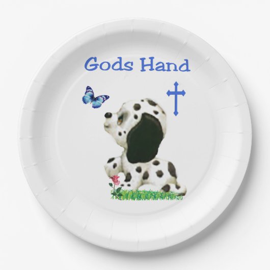 Waren Pappteller (Vorderseite)