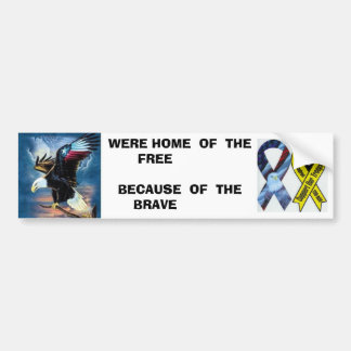 WAREN ZUHAUSE VON TH… AUTOAUFKLEBER