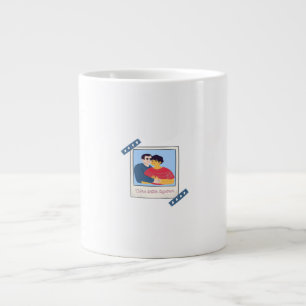 Waren zusammen besser Grafik Minimal Design Jumbo-Tasse