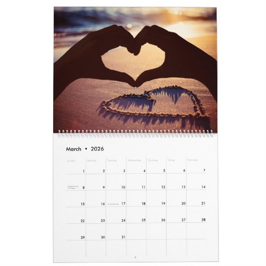 Warenkalender Kalender (Mär 2026)