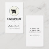 Warenkorb / E-Commerce Visitenkarte (Vorne/Hinten)