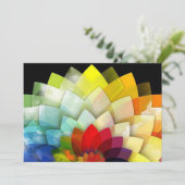 Warenkorb für benutzerdefinierte Anzeigen Einladung (Stehend Vorderseite)