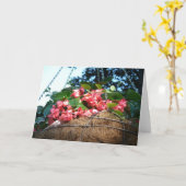 Warenkorb im Park Karte (Gelbe Blume)