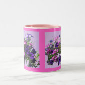 Warenkorb in Lila und rosa Tasse (Mittel)