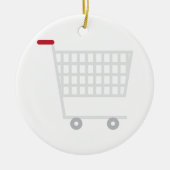 Warenkorb Keramik Ornament (Vorne)