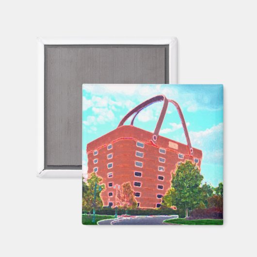 Warenkorb Magnet (Vorderseite/Rückseite)