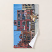 Warenkorb mit Kartons in Venedig Badhandtuch Set (Handtuch)