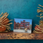 Warenkorb mit Kartons in Venedig Fotoplatte (Seite)