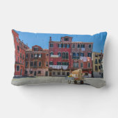 Warenkorb mit Kartons in Venedig Lendenkissen (Rückseite)