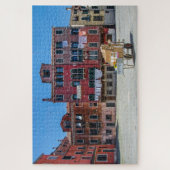 Warenkorb mit Kartons in Venedig Puzzle (Vertikal)