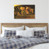 Warenkorb mit Rot und Weiß Ox von Vincent van Gogh Leinwanddruck (Insitu (Schlafzimmer))