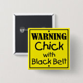 Warenkorb mit schwarzem Gürtelknopf Button (Vorne & Hinten)