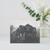 Warenkorb mit schwarzem Ox von Vincent van Gogh Postkarte (Stehend Vorderseite)