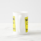 Warenkorb mit schwarzgürtiger Tasse (Rückseite)