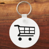 Warenkorb Schlüsselanhänger (Vorderseite)