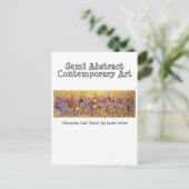 Warenkorb Tango #130109 Postkarte (Stehend Vorderseite)