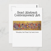 Warenkorb Tango #130109 Postkarte (Vorne/Hinten)