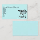 Warenkorb Visitenkarte (Vorne/Hinten)