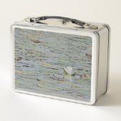 Warerlily Pond Lake Blume I Lunch Box (Rückseite)