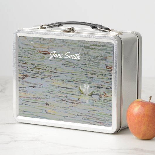 Warerlily Pond Lake Blume I Lunch Box (Beispiel)