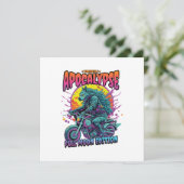 Warewolf-Apokalypse Einladung (Stehend Vorderseite)