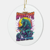 Warewolf-Apokalypse Keramik Ornament (Links)
