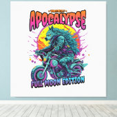 Warewolf-Apokalypse Leinwanddruck (Insitu (Holzboden))