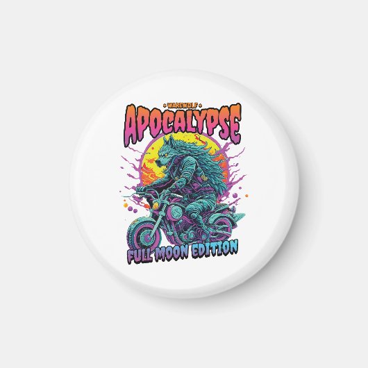 Warewolf-Apokalypse Magnet (Vorne)