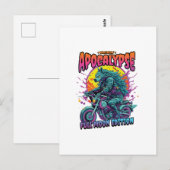 Warewolf-Apokalypse Postkarte (Vorne/Hinten)