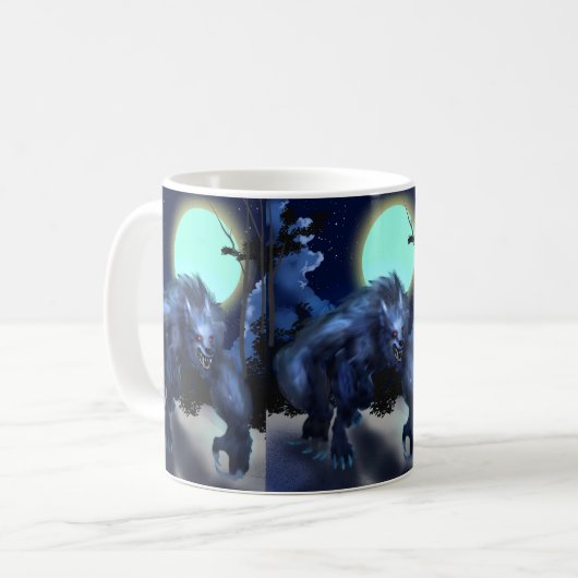 Warewolf Kaffeetasse (Vorderseite Links)