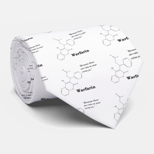 Warfarin (Blut dünner) Krawatte (Gerollt)