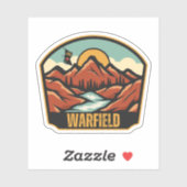 Warfield, British Columbia Aufkleber (Blatt)